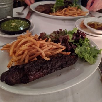 Vin Rouge signature dishes Escargots
Hanger Steak
Chicken Liver Pate